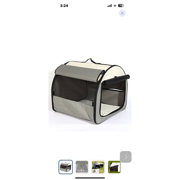 Collapsible Dog Cat Crate Soft Portable Foldable Kennel Car Travel Washable NEW - Picture 1 of 4